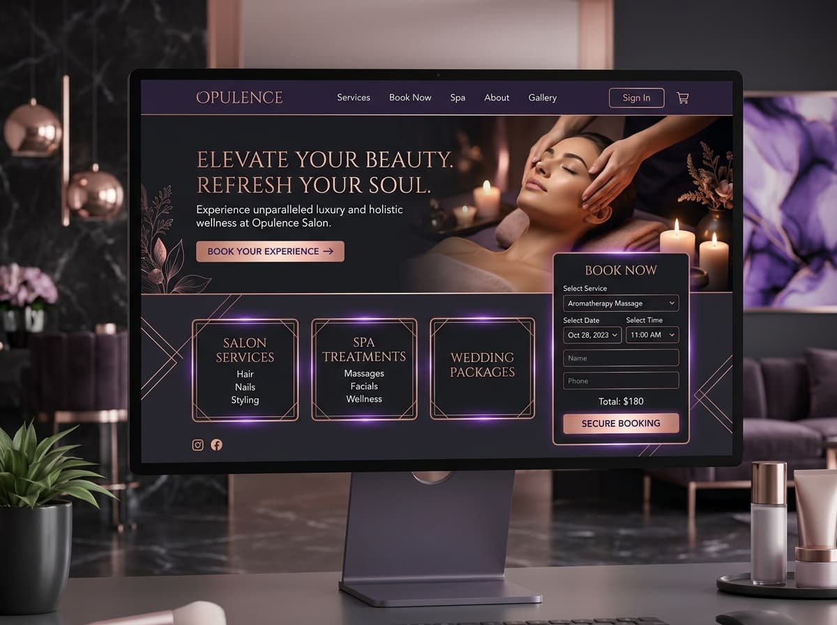 Beauty & Salon Website