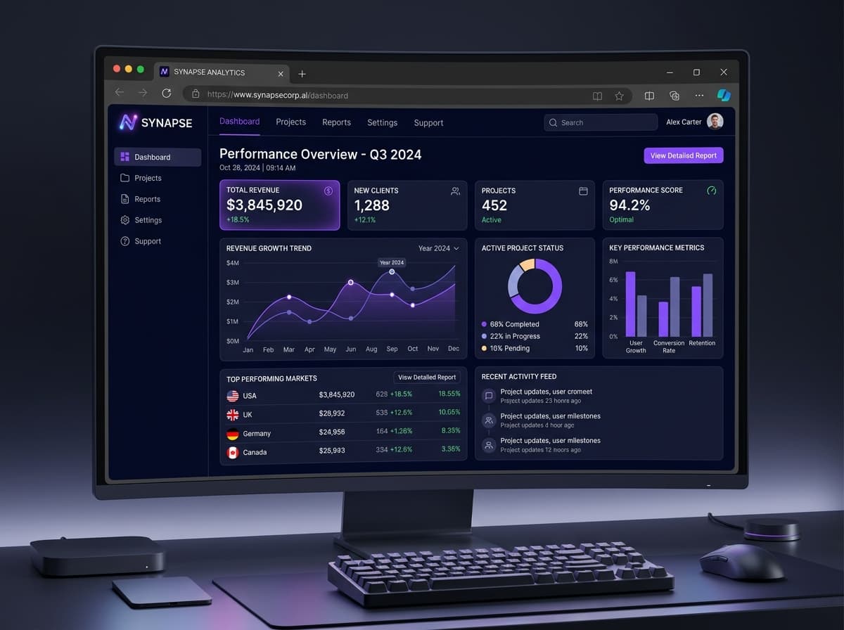 Modern Business Website
